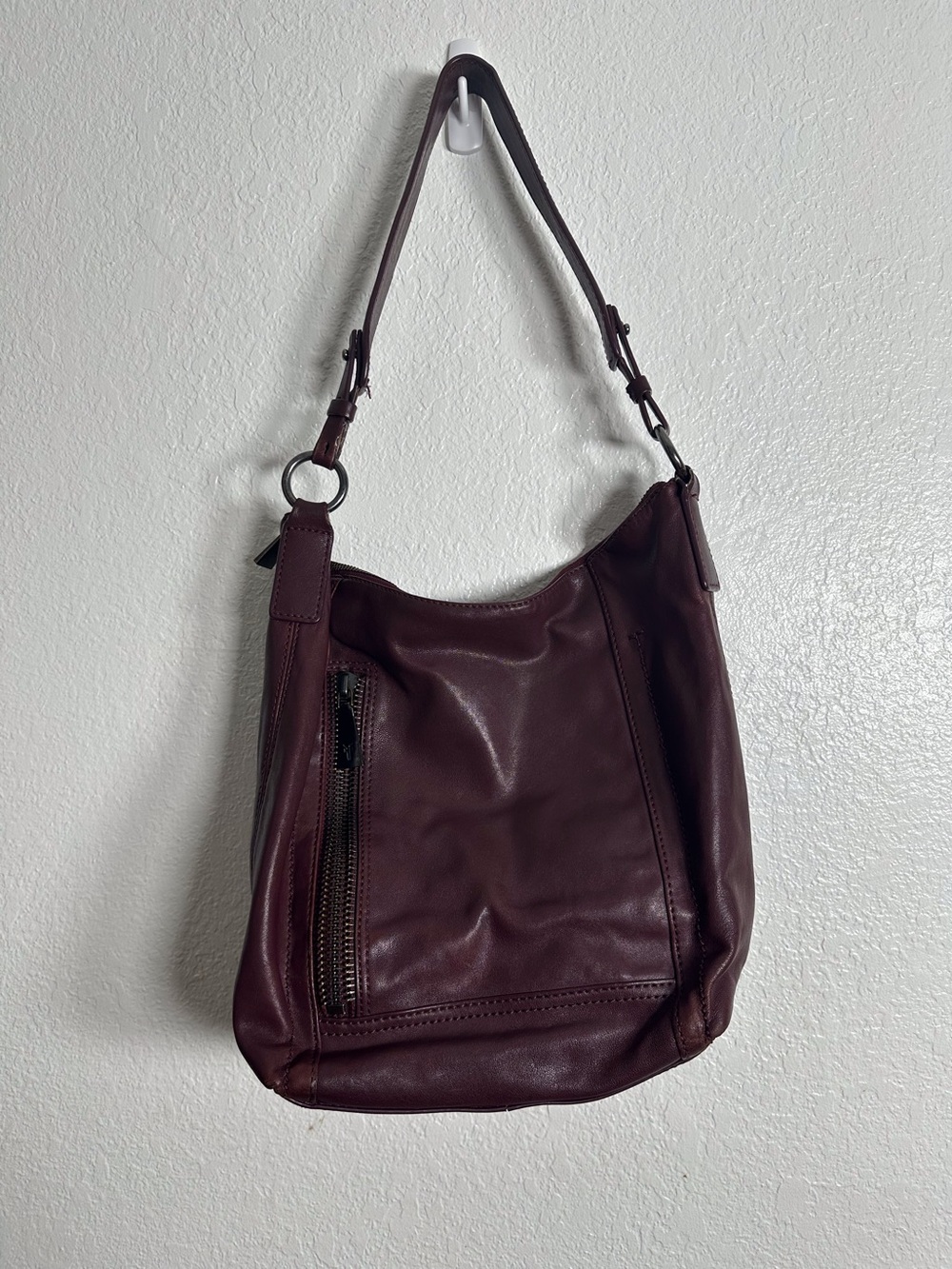 Frye Leather Lena Hobo Bag with shoulder Strap~ READ Description